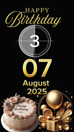 birthday 07 August 