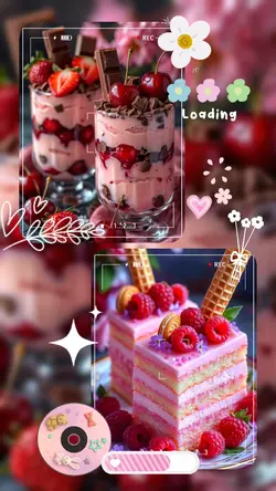 pink food