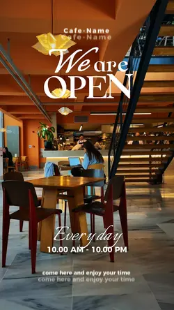 We Are Open