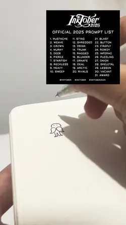 Inktober 2025 Day 1