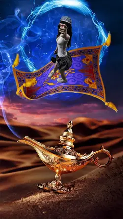 GHÉP ẢNH ĐÈN THẦN