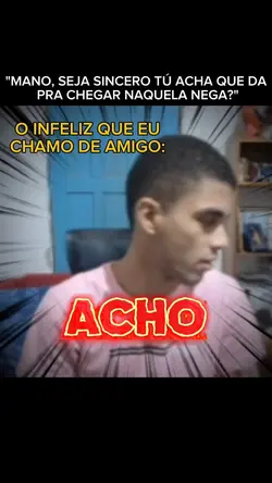 seja sincero