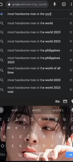 most handsome man 
