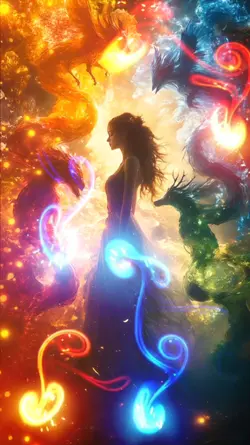 Glow fire effect