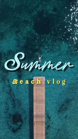 Summer beach