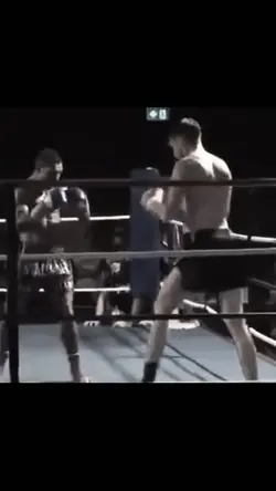 Muay Thai knockout
