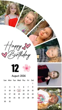 BDAY DAUGHTER 12 AUG