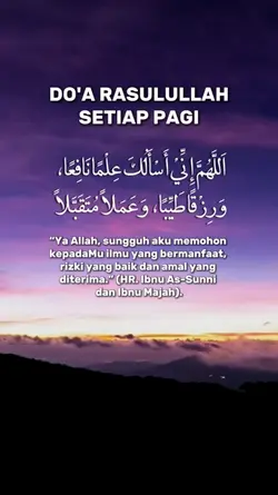 Do'a Rasulullah Pagi