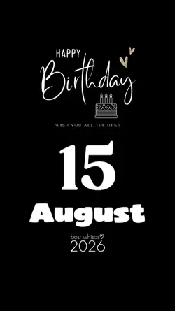 birthday 15 august