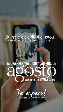 Adeus Julho loja