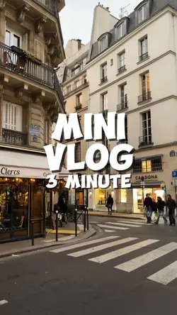 3 minute vlog