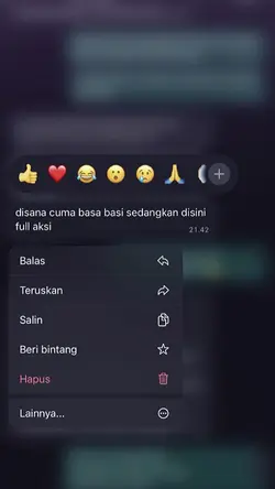 Disini full aksi
