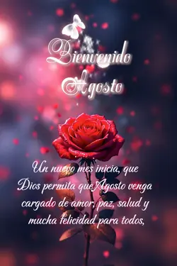 Bienvenidos Agosto