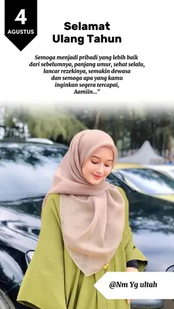 HBD, 4 Agustus 