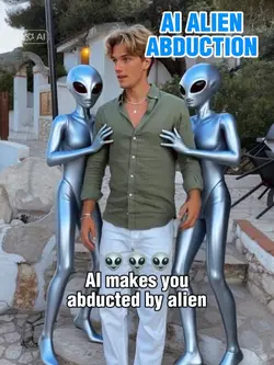 AI ALIEN ABDUCTION