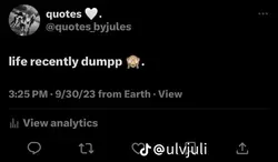 life recently dump