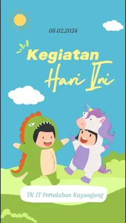 Kegiatan Hari Ini TK