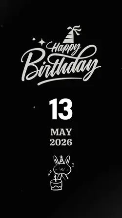 13 MAY BIRTHDAY