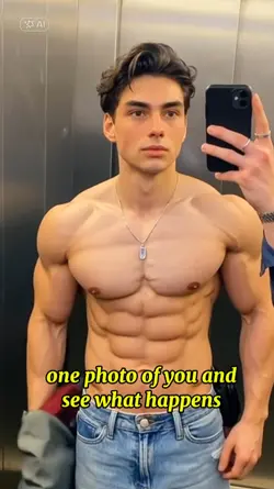 six-pack body,