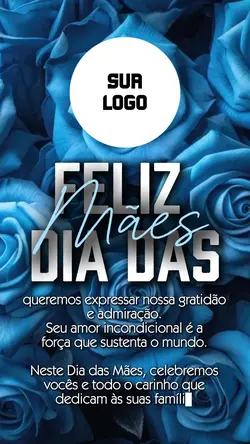 Feliz dia das mães
