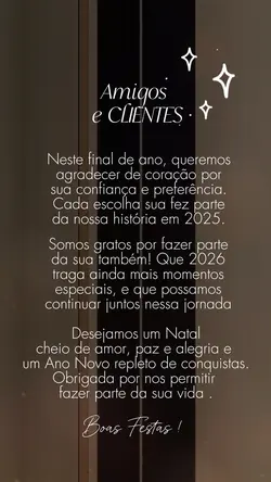 Agradecimentos 2025