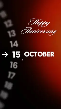 ANNIVERSARY 15 OCT
