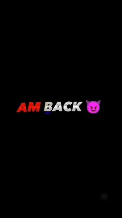 I'm back 1234