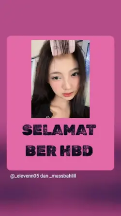 SELAMAT BER HBD