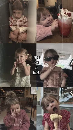 me as kid