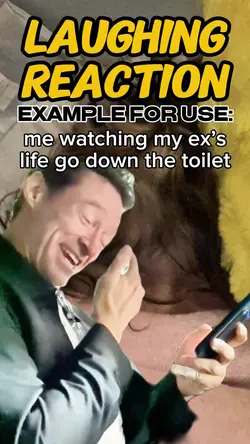 Laugh reaction 😈