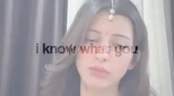 i know what you want