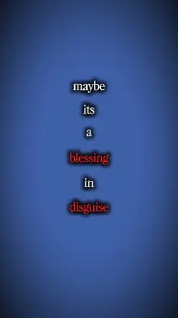 BLESSING IN DISGUISE
