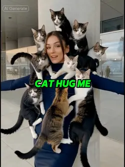 CAT HUG ME
