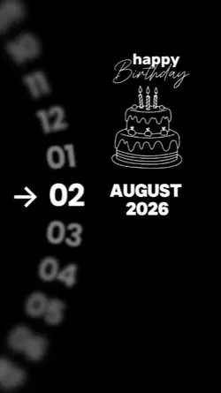 HBD 02 AUGUST