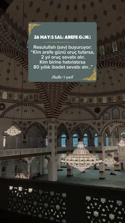ARİFE günü
