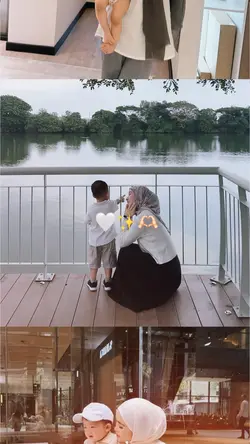 Momen bersama anak