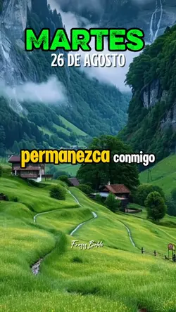 Martes 26 de agosto