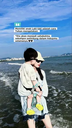 Memiliki anak laki2.