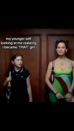 my younger self look