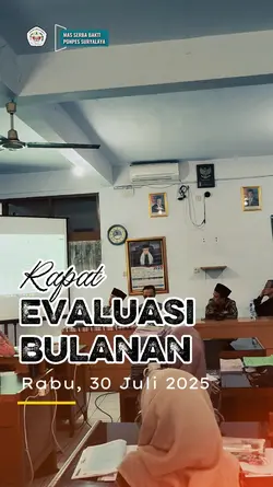RAPAT EVALUASI|MEET