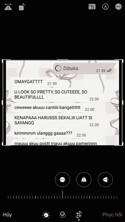ss chat lucu 