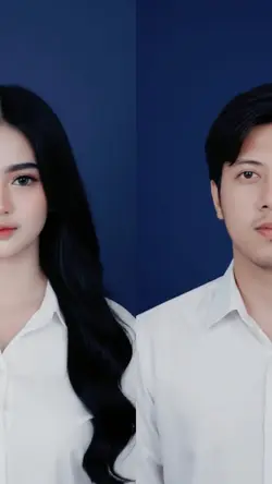 Foto latar biru