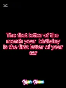 Birthday car