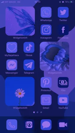 Layar HP aesthetic 