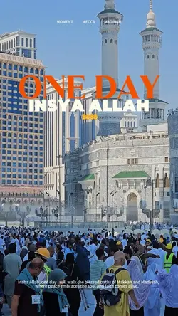 ONE DAY, INSYA ALLAH