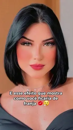 CABELO COM FRANJA 