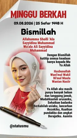 Minggu 9 Agustus