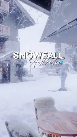 snowfall aesthetic