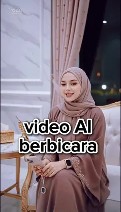 video AI berbicara