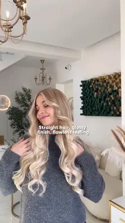 Straight hair
